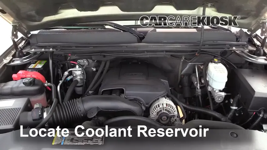 2009 GMC Sierra 2500 HD SLE 6.0L V8 Crew Cab Pickup (4 Door) Coolant (Antifreeze)